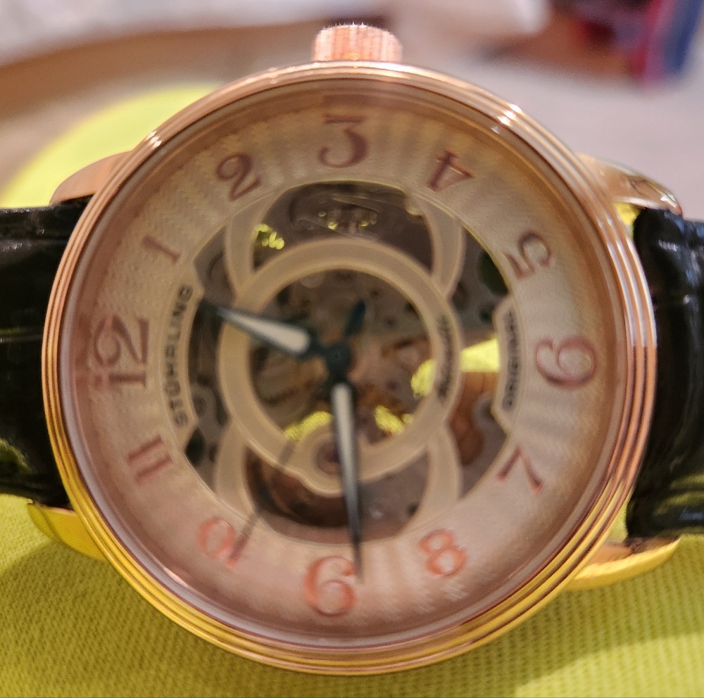 Invicta mens Watch STUHRLING AUTOMATIC  SKELETON